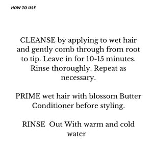 Blossom butter conditioner